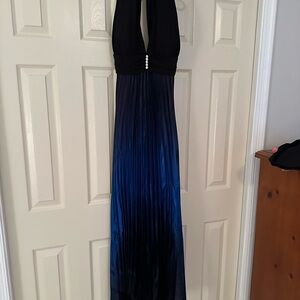 Elegant two toned gown